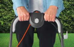 Flymo Easi Glide 300 Electric Hover Collect Mower - Alton Garden Centre -Garden Strimmers Shop 04 01 06 easiglide300 handles