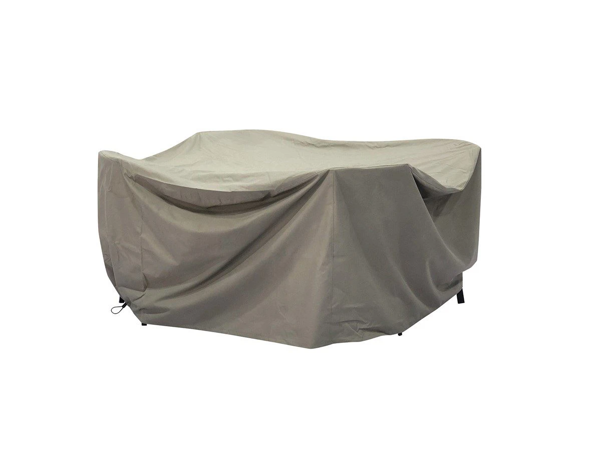 Bramblecrest - 100 & 120cm Round Dining Table Set Cover - Khaki - Alton Garden Centre 6 Bramblecrest - 100 & 120cm Round Dining Table Set Cover - Khaki - Alton Garden Centre - Image 6