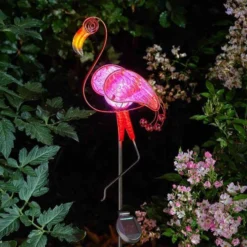 Smart Solar Flamingo Solar Stake - Alton Garden Centre