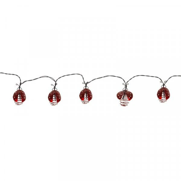 Smart Solar Ladybird Solar String Lights X 10 - Alton Garden Centre 3 Smart Solar Ladybird Solar String Lights X 10 - Alton Garden Centre - Image 3