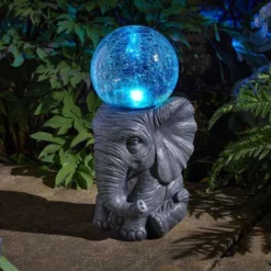 Smart Solar Elephant Orb - Alton Garden Centre
