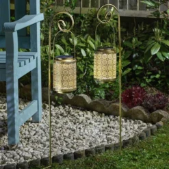 Smart Solar Rabat Lantern 2-PK - Alton Garden Centre