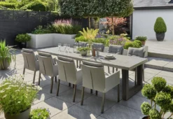 LIFE Outdoor Living - Caribbean 8 Seat Dining Set - Alton Garden Centre