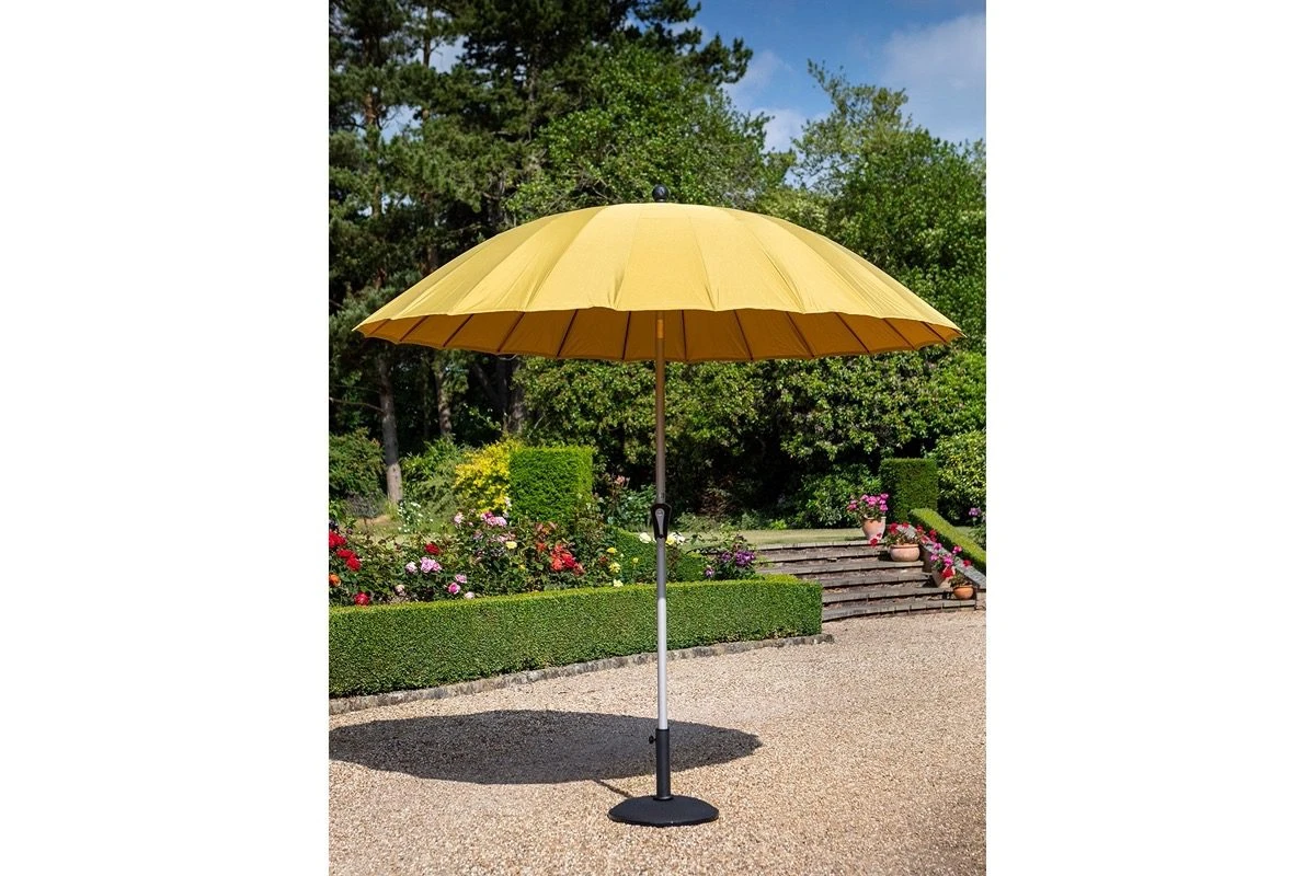 Hartman - Shanghai 2.7m Parasol - Ochre - Alton Garden Centre 1 Hartman - Shanghai 2.7m Parasol - Ochre - Alton Garden Centre