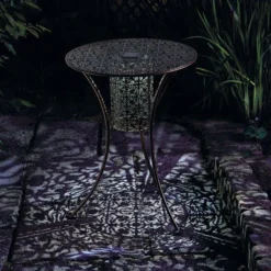 Smart Solar Illumina Silhouette Lit Table - Alton Garden Centre