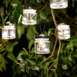 Smart Solar Firefly Jar Solar String Lights – Set Of 10 - Alton Garden Centre