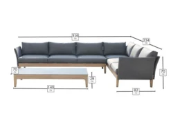 Bramblecrest - Volterra Lounge Set - Alton Garden Centre 9 Bramblecrest - Volterra Lounge Set - Alton Garden Centre -Garden Strimmers Shop AVTMS4H Dimensions