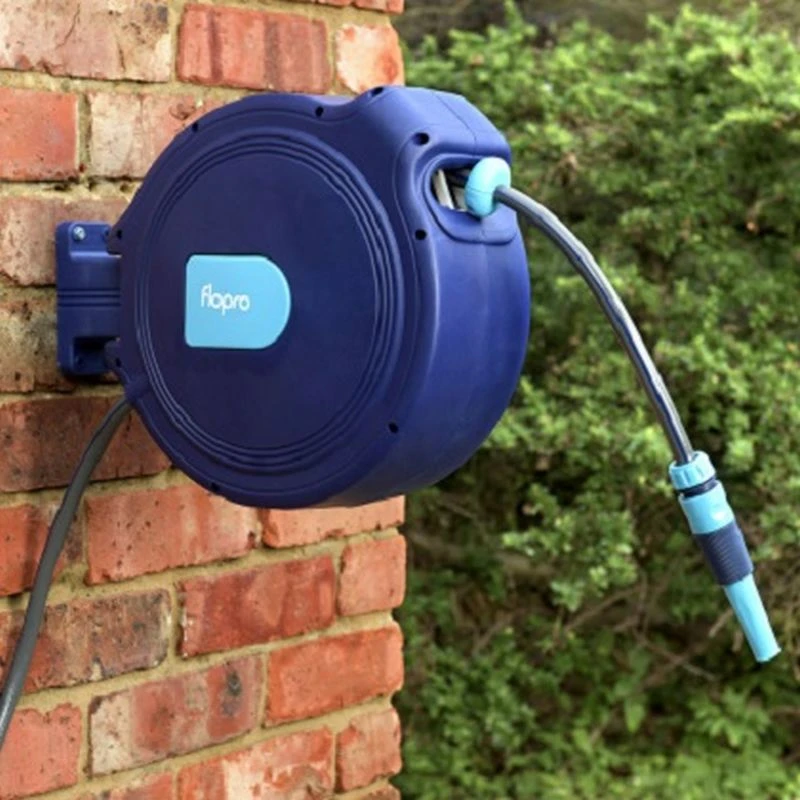 Flopro+ Auto Retract Hose Reel 15m - Alton Garden Centre 1 Flopro+ Auto Retract Hose Reel 15m - Alton Garden Centre