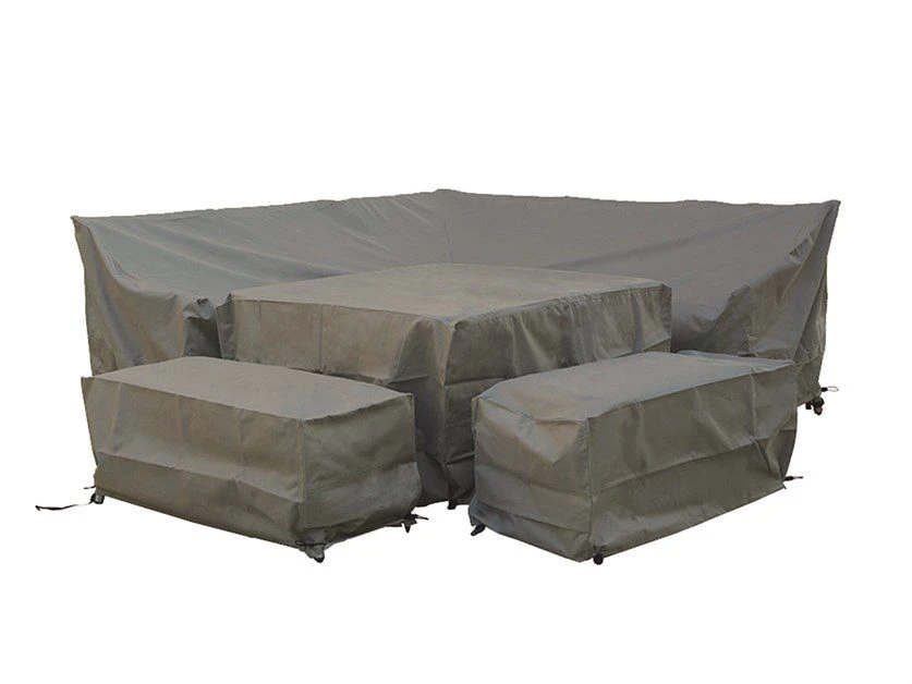 Cover: Bramblecrest - Aluminium Square Corner Sofa With Dual Height Table & 2 Benches Set Covers - Alton Garden Centre 2 Cover: Bramblecrest - Aluminium Square Corner Sofa With Dual Height Table & 2 Benches Set Covers - Alton Garden Centre - Image 2