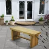 Forest - Double Sleeper Bench – 1.2m - Alton Garden Centre