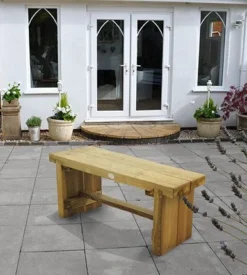 Forest - Double Sleeper Bench – 1.2m - Alton Garden Centre