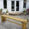 Forest - Double Sleeper Bench – 1.8m - Alton Garden Centre