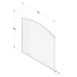 Forest - Decorative Dome Top Panel 6ft X 6ft - Alton Garden Centre 7 Forest - Decorative Dome Top Panel 6ft X 6ft - Alton Garden Centre -Garden Strimmers Shop DTP18 4 1024x1024 1