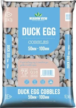 Meadow View Duck Egg Cobbles - Alton Garden Centre