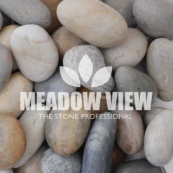 Meadow View Duck Egg Cobbles - Alton Garden Centre -Garden Strimmers Shop Duck Egg Cobbles Wet1508251183