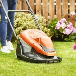 Flymo Easi Glide 300 Electric Hover Collect Mower - Alton Garden Centre -Garden Strimmers Shop EH 434381 11 square