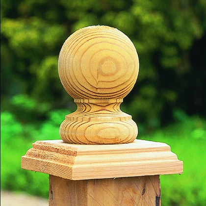 Forest - Ball Finials & Post Caps Pack Of 2 - Alton Garden Centre 1 Forest - Ball Finials & Post Caps Pack Of 2 - Alton Garden Centre