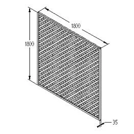 Forest - Rosemore Lattice 180 X 180cm - Alton Garden Centre 4 Forest - Rosemore Lattice 180 X 180cm - Alton Garden Centre - Image 4