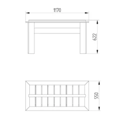 Forest - Grow Bag Tray Container 1m - Alton Garden Centre -Garden Strimmers Shop GBTRAY 19 1024x1024 1