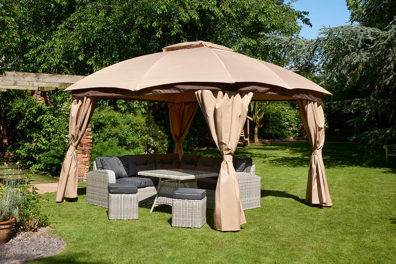 Glendale - Deluxe 3 X 3.65m Gazebo - Alton Garden Centre 1 Glendale - Deluxe 3 X 3.65m Gazebo - Alton Garden Centre