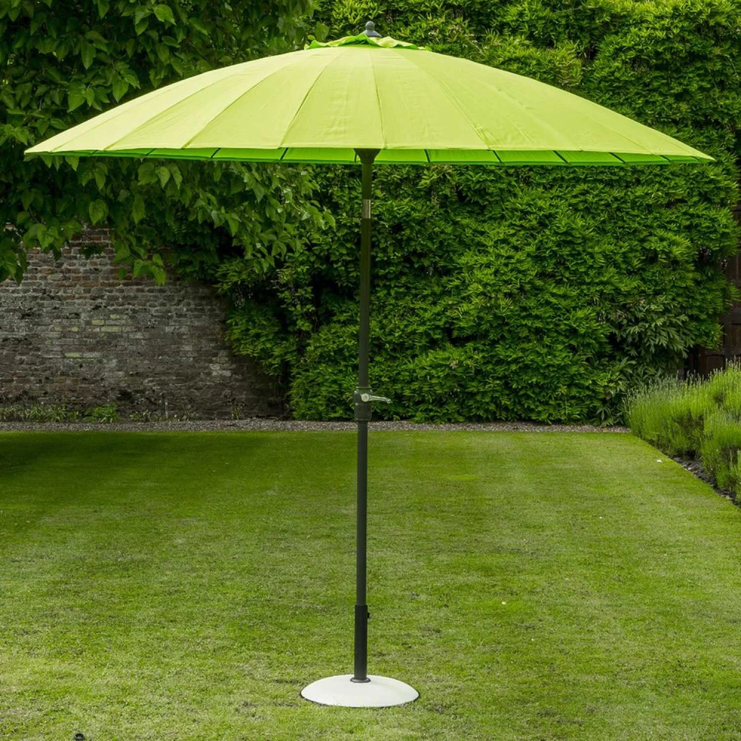 Norfolk Leisure - Geisha 2.7m Parasol - Lime - Alton Garden Centre 1 Norfolk Leisure - Geisha 2.7m Parasol - Lime - Alton Garden Centre