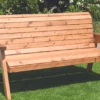 Charles Taylor: Traditional Three Seater Bench - Alton Garden Centre