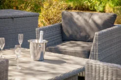 Lifestyle Garden - Bermuda Casual Corner Dining Set With Armchairs & Height Adjustable Table - Alton Garden Centre -Garden Strimmers Shop LifestyleGarden 091