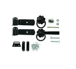 Forest - Premier Gate Kit – Black Zinc Coated - Alton Garden Centre
