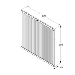 Forest - Decibel Noise Reduction Fence Panel 6ft (1.83m X 1.8m) - Alton Garden Centre -Garden Strimmers Shop SDPANEL18 9 1