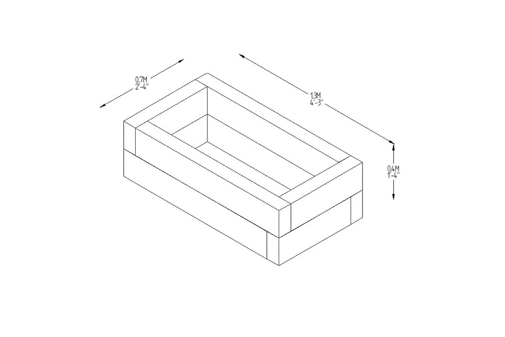 Forest -Sleeper Raised Bed - Alton Garden Centre 6 Forest -Sleeper Raised Bed - Alton Garden Centre - Image 6