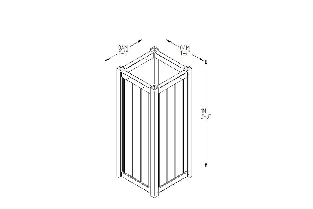 Forest - Slender Planter Large - Alton Garden Centre 5 Forest - Slender Planter Large - Alton Garden Centre - Image 5