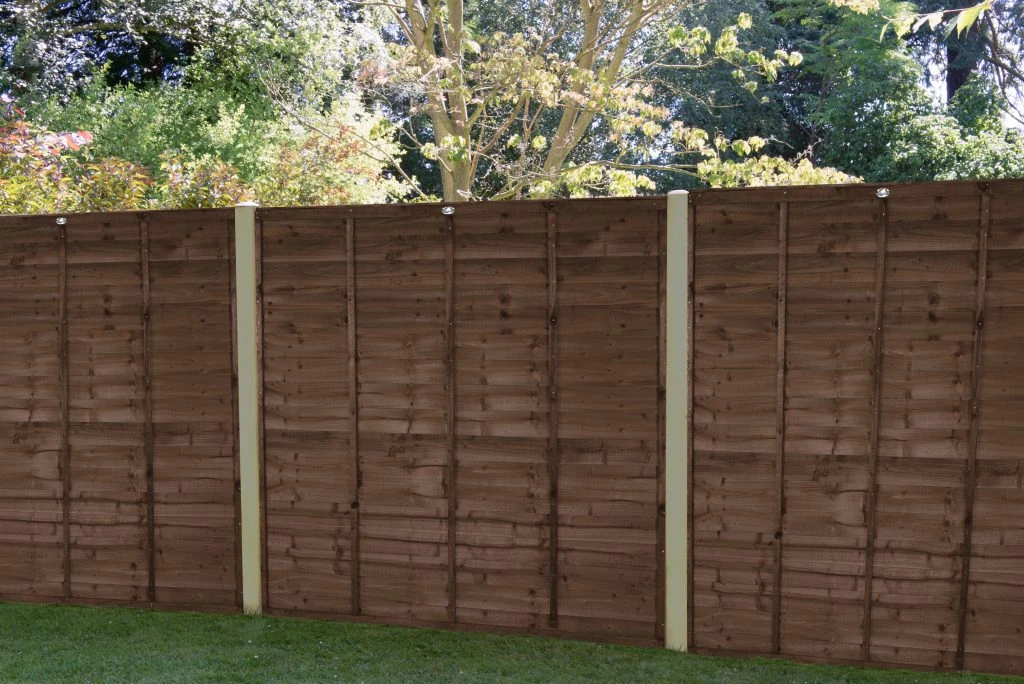 Forest - Pressure Treated Superlap Fence Panel Brown 6ft X 5ft (1.83m X 1.52m) - Alton Garden Centre 1 Forest - Pressure Treated Superlap Fence Panel Brown 6ft X 5ft (1.83m X 1.52m) - Alton Garden Centre