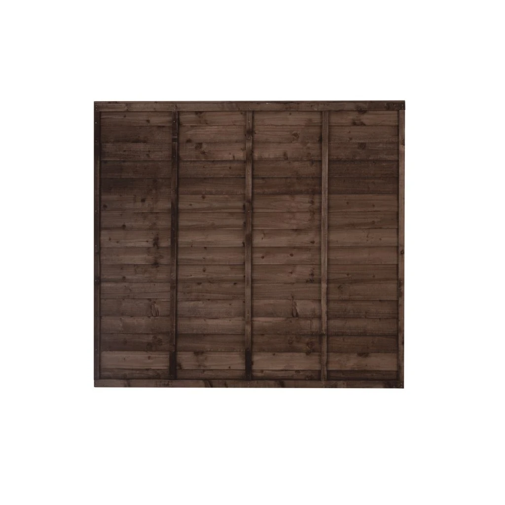 Forest - Pressure Treated Superlap Fence Panel Brown 6ft X 5ft (1.83m X 1.52m) - Alton Garden Centre 4 Forest - Pressure Treated Superlap Fence Panel Brown 6ft X 5ft (1.83m X 1.52m) - Alton Garden Centre - Image 4