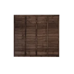 Forest - Pressure Treated Superlap Fence Panel Brown 6ft X 6ft (1.83m X 1.83m) - Alton Garden Centre -Garden Strimmers Shop TPSUPER656BRPTR 2 1024x1024 1 2