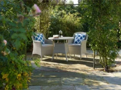 Bramblecrest - Tetbury 80cm Round Bistro Set - Nutmeg - Alton Garden Centre