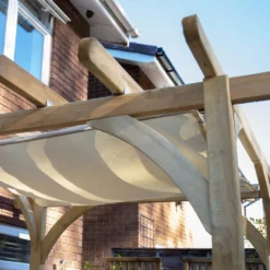 Forest - Ultima Pergola 2.4M With Canopy - Alton Garden Centre -Garden Strimmers Shop UPERG24C 4 1024x1024 1
