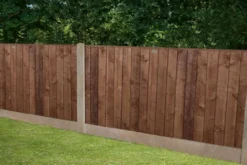 Forest - Pressure Treated Closeboard Panel Brown 6ft X 4ft (1.83m X 1.2m) - Alton Garden Centre -Garden Strimmers Shop VBP64BRPTR 1024x684 1 1