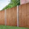 Forest - Dip Treated Closeboard Panel Brown 6ft X 6ft (1.83m X 1.83m) - Alton Garden Centre