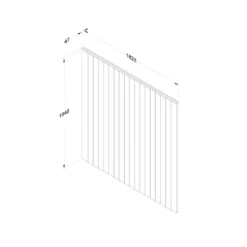 Forest - Dip Treated Closeboard Panel Brown 6ft X 6ft (1.83m X 1.83m) - Alton Garden Centre -Garden Strimmers Shop VBP66 7 1024x1024 1
