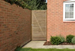 Forest - Double Slatted Gate - Alton Garden Centre -Garden Strimmers Shop VENHGM6 1 1 1