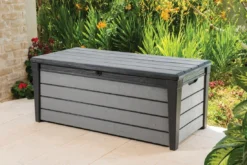 Keter - Brushwood Storage Box - Anthracite - Alton Garden Centre -Garden Strimmers Shop brushwood 1