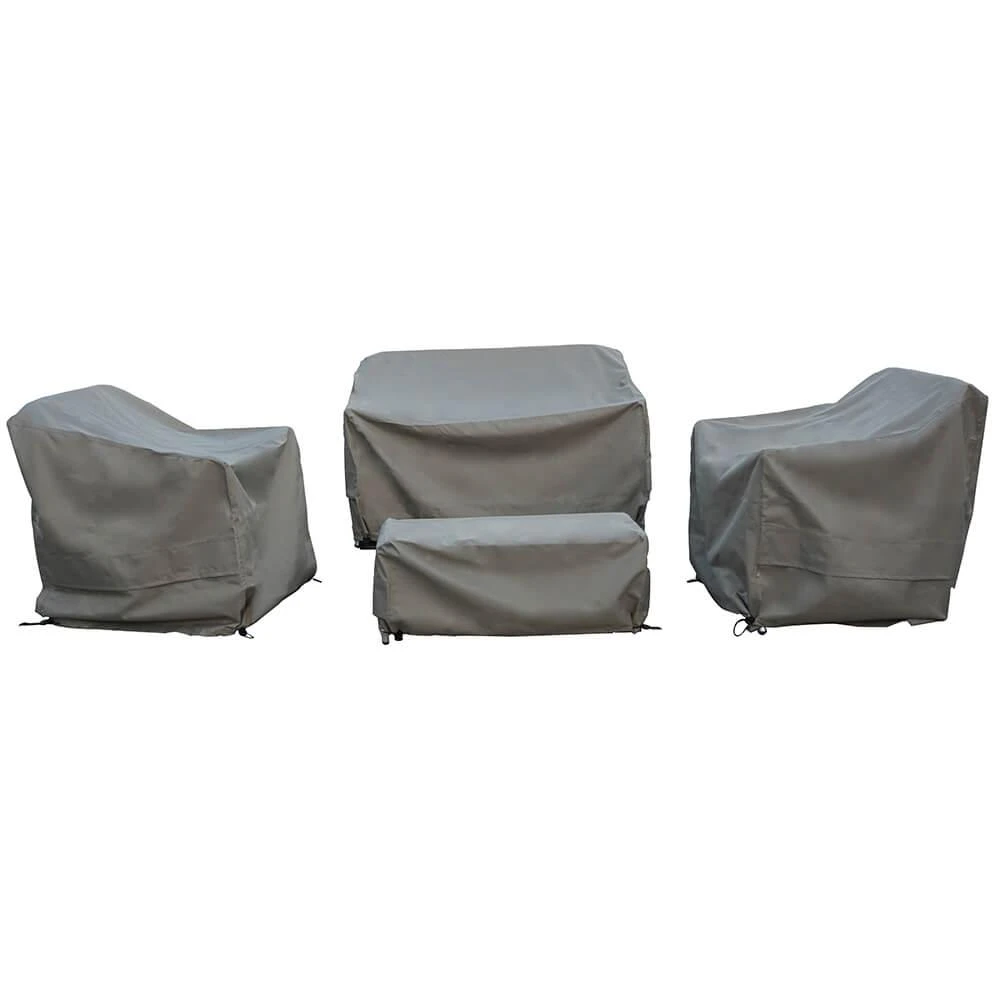 Bramblecrest - Rattan 2 Seater Sofa, 2 Sofa Chairs & Coffee Table Set Covers - Alton Garden Centre 1 Bramblecrest - Rattan 2 Seater Sofa, 2 Sofa Chairs & Coffee Table Set Covers - Alton Garden Centre