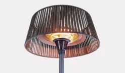 Kettler - Kalos Plush Electric Heater - Floor Standing - Alton Garden Centre -Garden Strimmers Shop kalos electric heating lamps rope detail 2020 fi