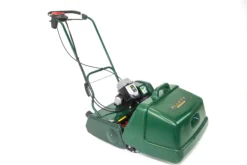 Allett Liberty 43 17" Battery Cylinder Lawnmower - Alton Garden Centre -Garden Strimmers Shop liberty43grassboxonside 1024x1024@2x