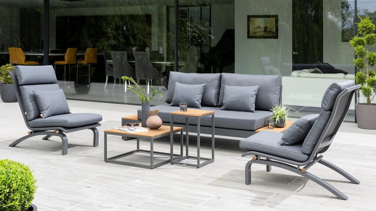 LIFE Out Door Living: Soho Lounge Suite With Side Tables Felix Relax Chairs & Gilli Tables - Alton Garden Centre 1 LIFE Out Door Living: Soho Lounge Suite With Side Tables Felix Relax Chairs & Gilli Tables - Alton Garden Centre