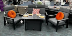 Supremo - Livorno 4 Seat Recline Lounge Set - Alton Garden Centre
