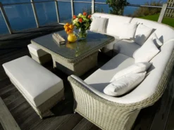 Bramblecrest - San Marie Corner Sofa Set & 2 Benches - Alton Garden Centre -Garden Strimmers Shop mont corner 4