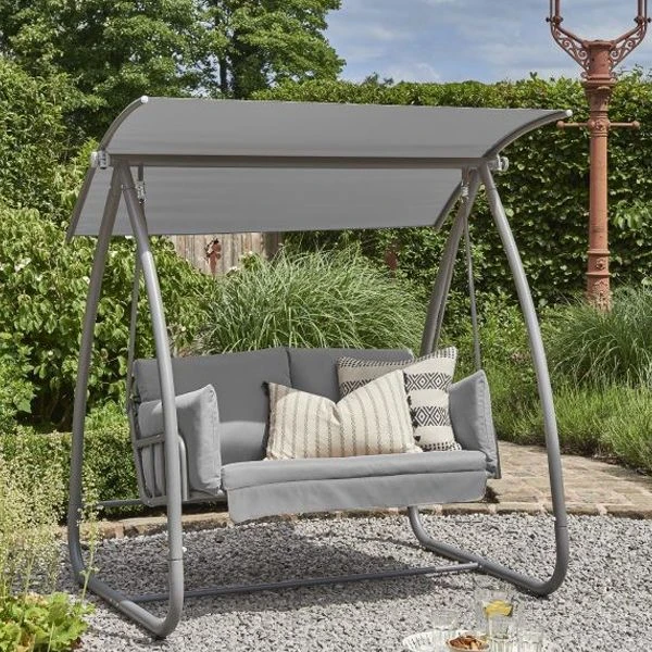 Norfolk Leisure - Newmarket Double Swing Seat Inc: Cushions - Alton Garden Centre 1 Norfolk Leisure - Newmarket Double Swing Seat Inc: Cushions - Alton Garden Centre