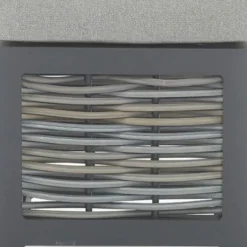 Bramblecrest - Portofino Square Firepit Dining Set With 2 X Benches - Alton Garden Centre -Garden Strimmers Shop portofino lounge 0