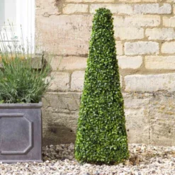 Smart Garden Artificial Boxwood Obelisk 90cm - Alton Garden Centre